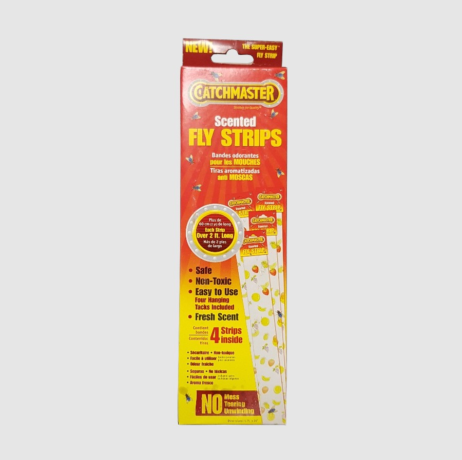 Catchmaster Scented Fly Strips (4-Pack)